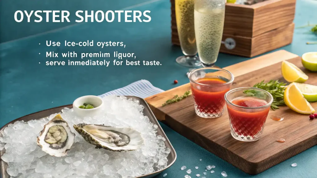 Pro tips for making the best Oyster Shooters.
