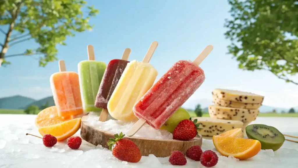 Enjoy a variety of popcicles on hot summer days!